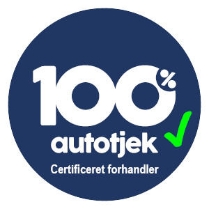 100% Autotjek Certificeret Forhandler